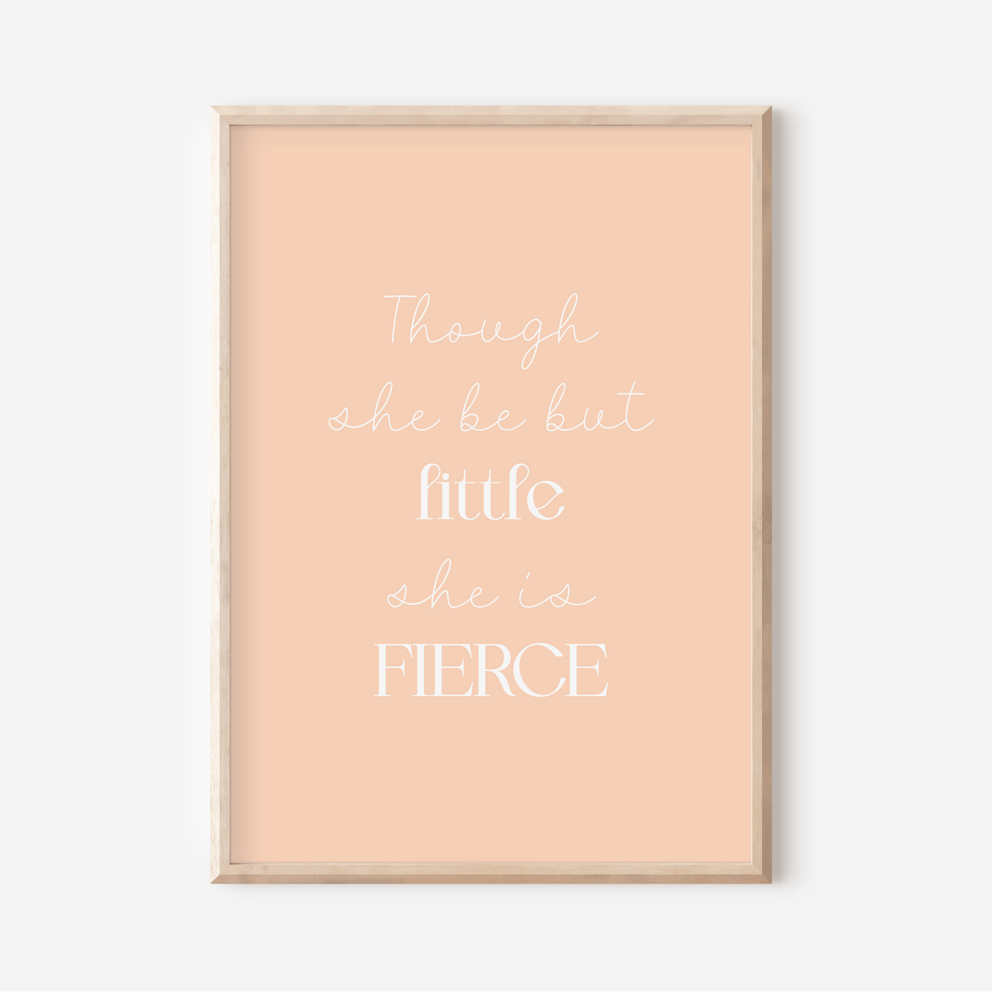 Little But Fierce | Art Print