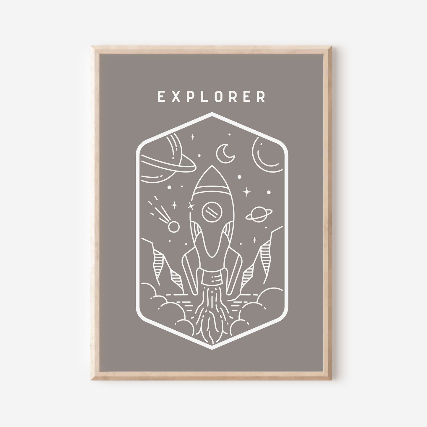 The Explorer | Art Print