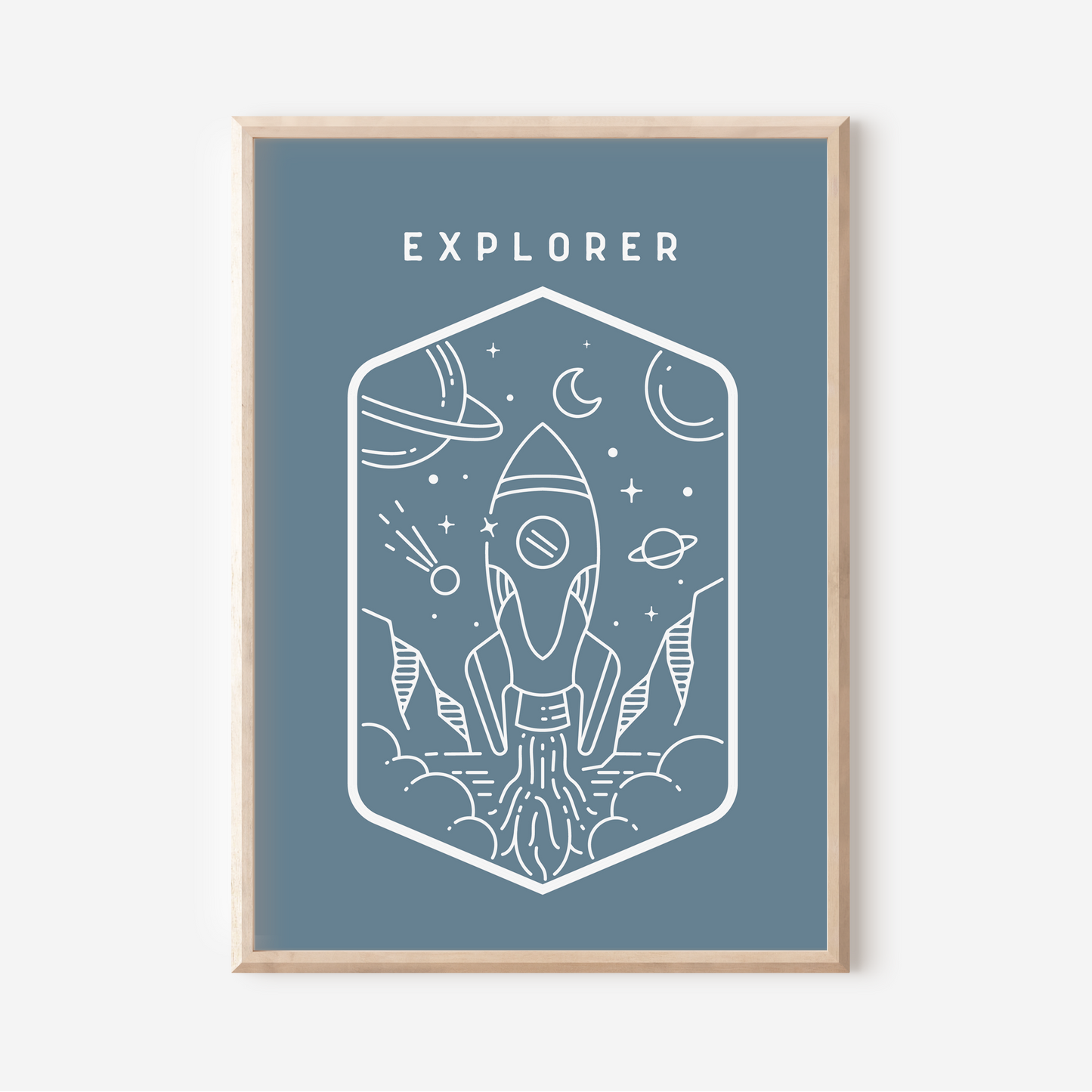 The Explorer | Art Print