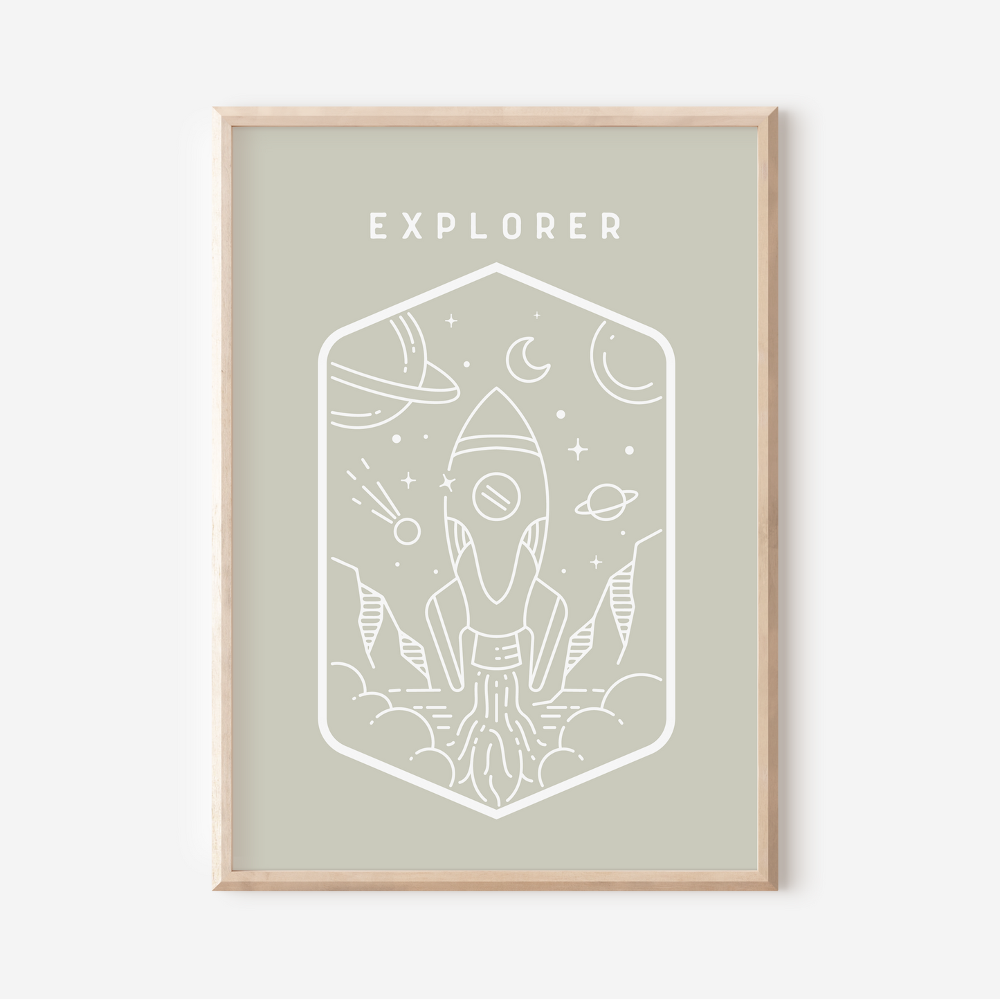 The Explorer | Art Print