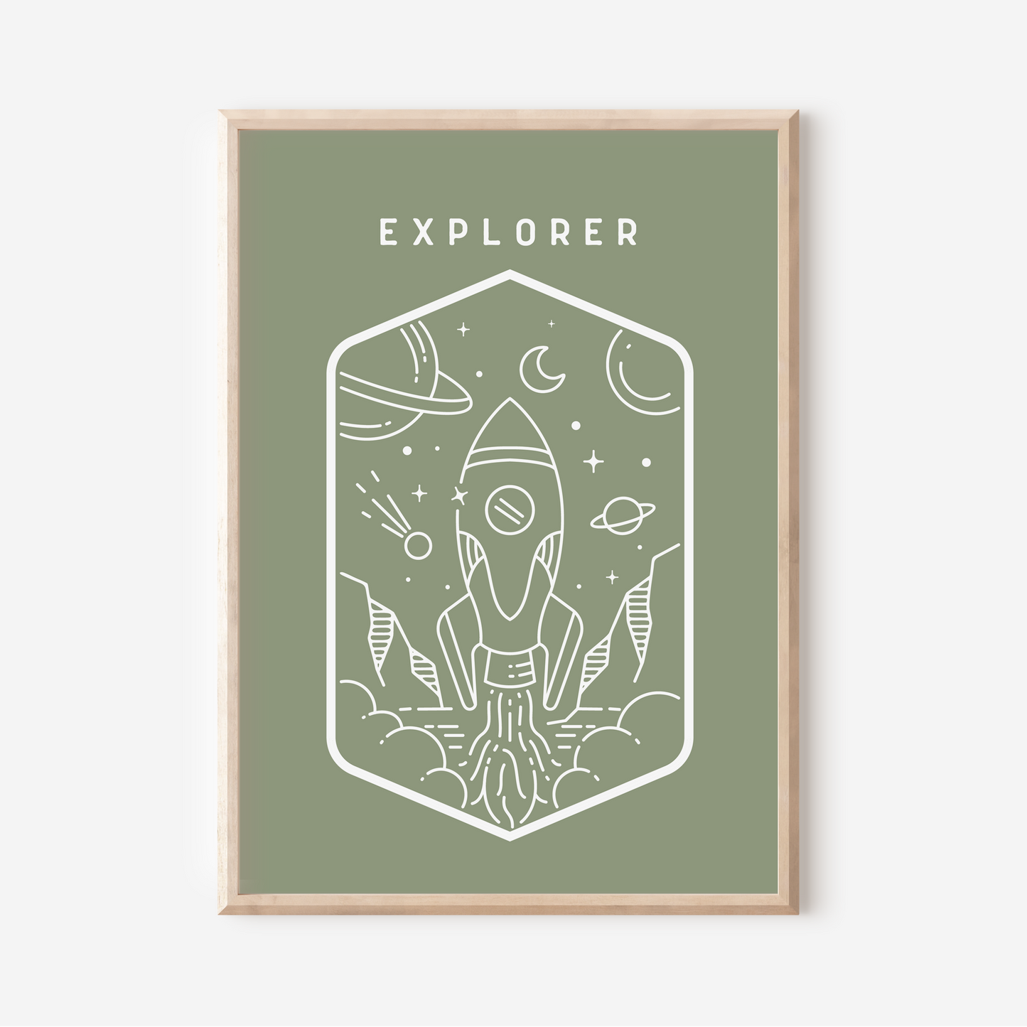 The Explorer | Art Print