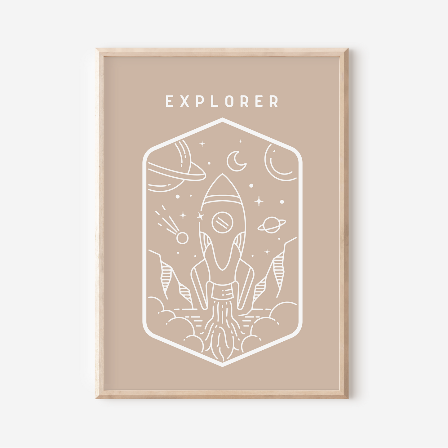 The Explorer | Art Print