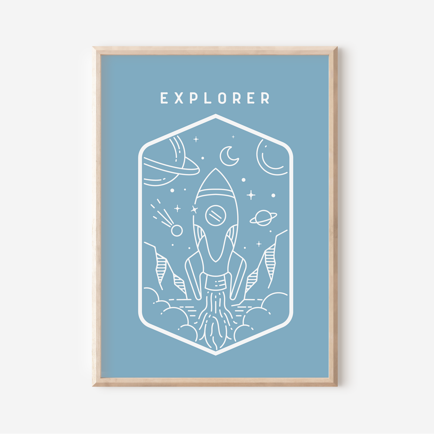 The Explorer | Art Print