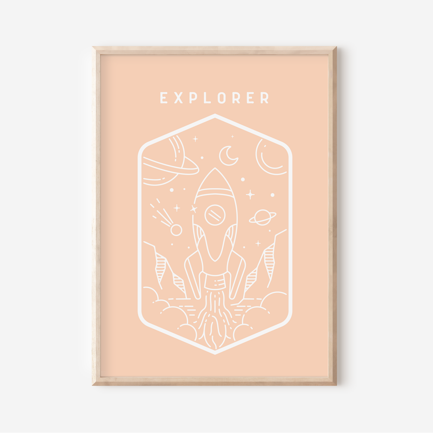 The Explorer | Art Print