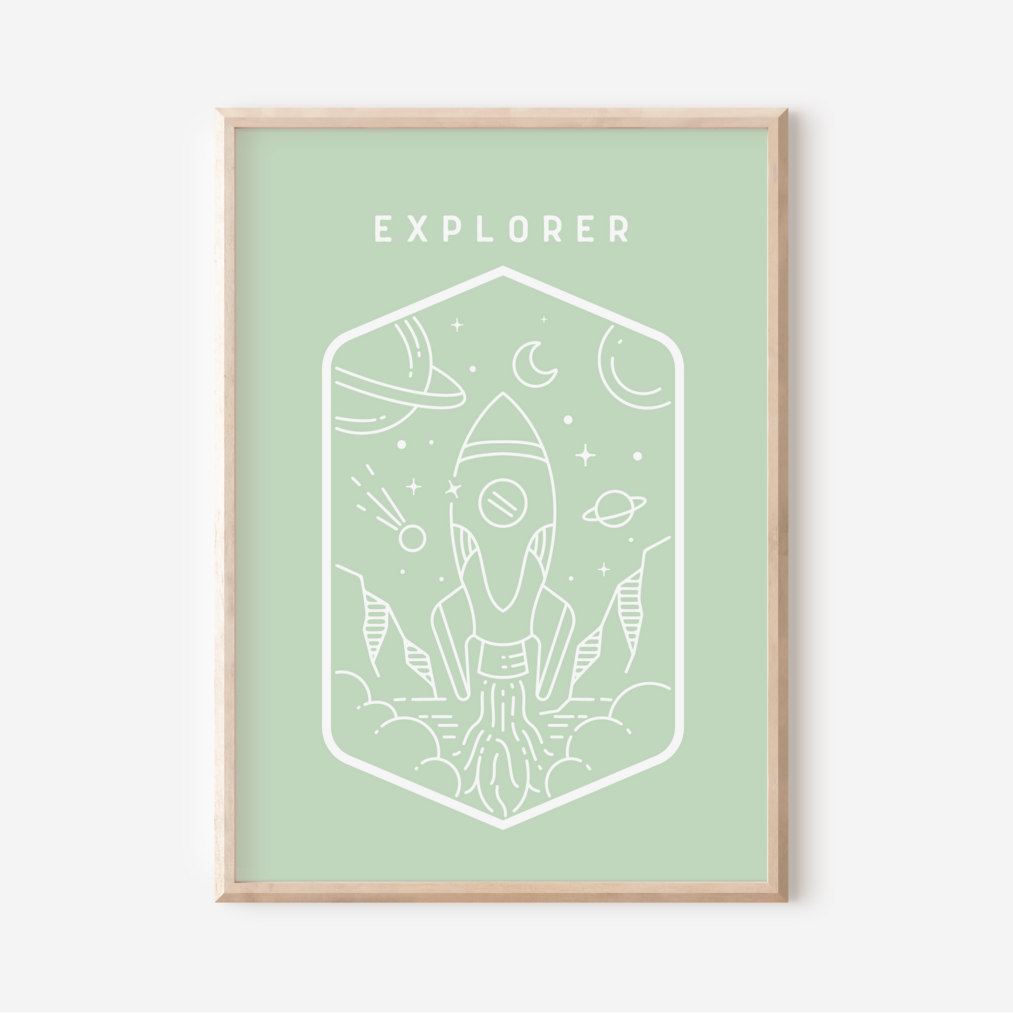 The Explorer | Art Print