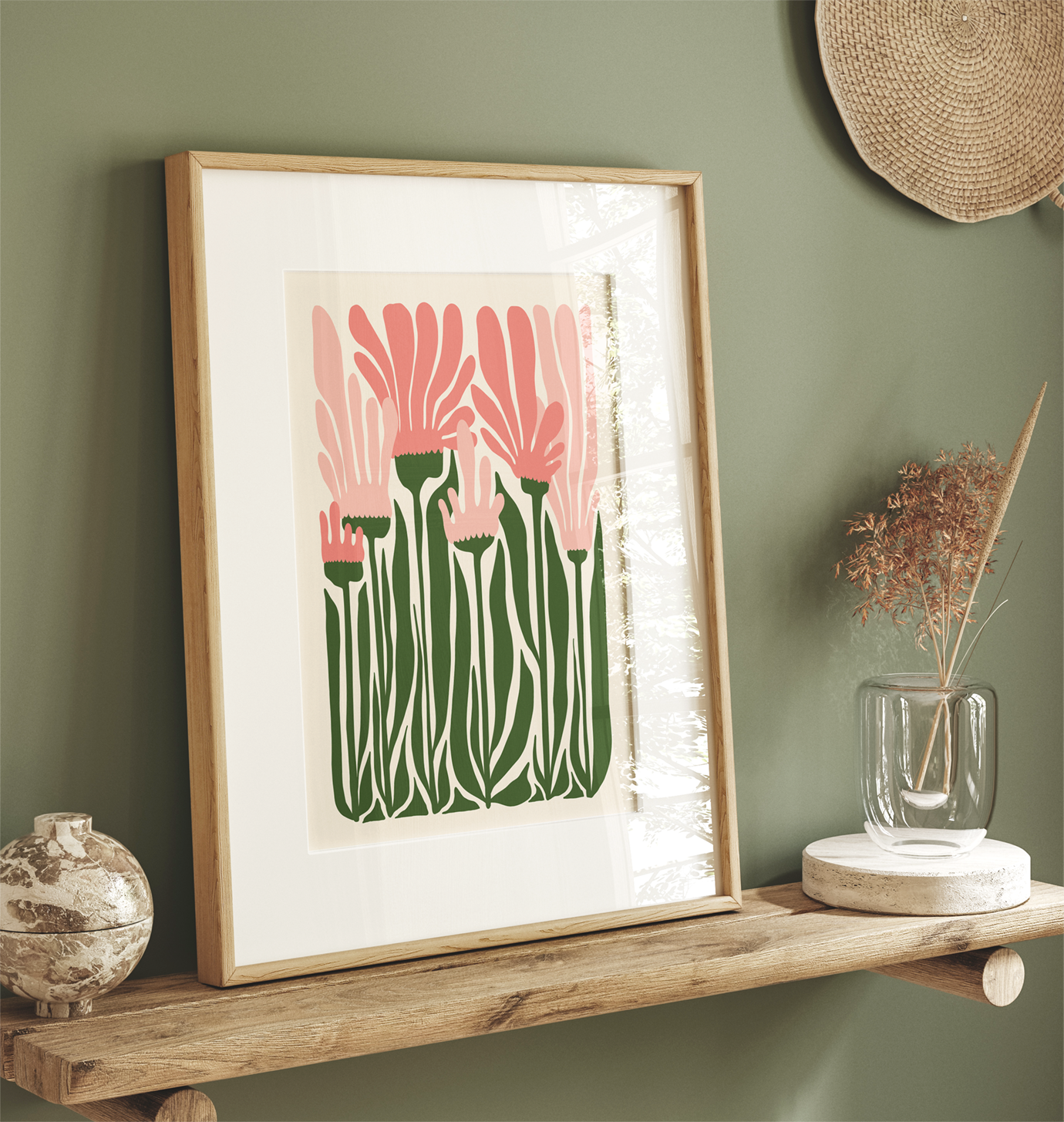 Abstract Botanical No14 | Art Print
