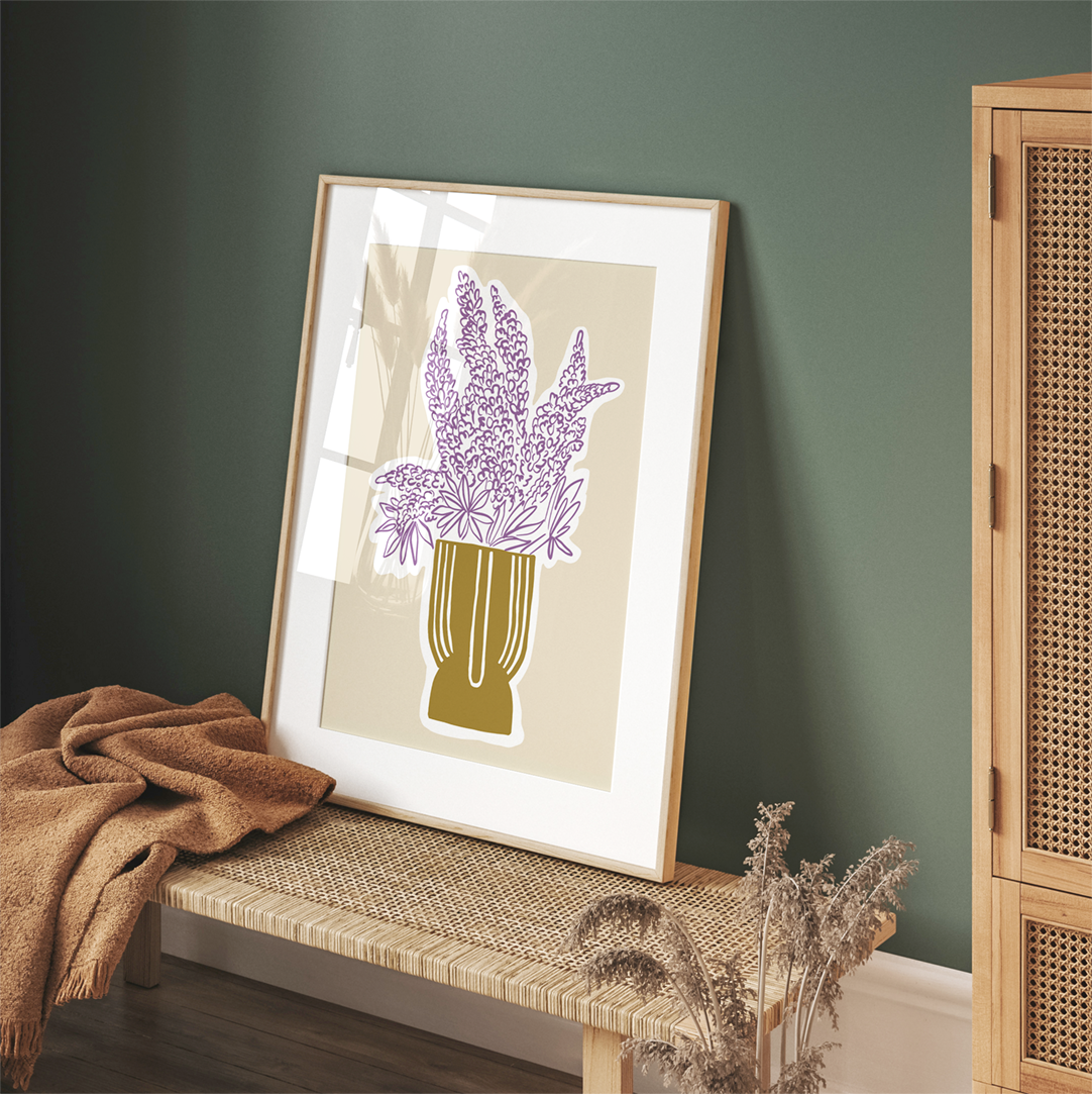 Abstract Botanical No10 | Art Print