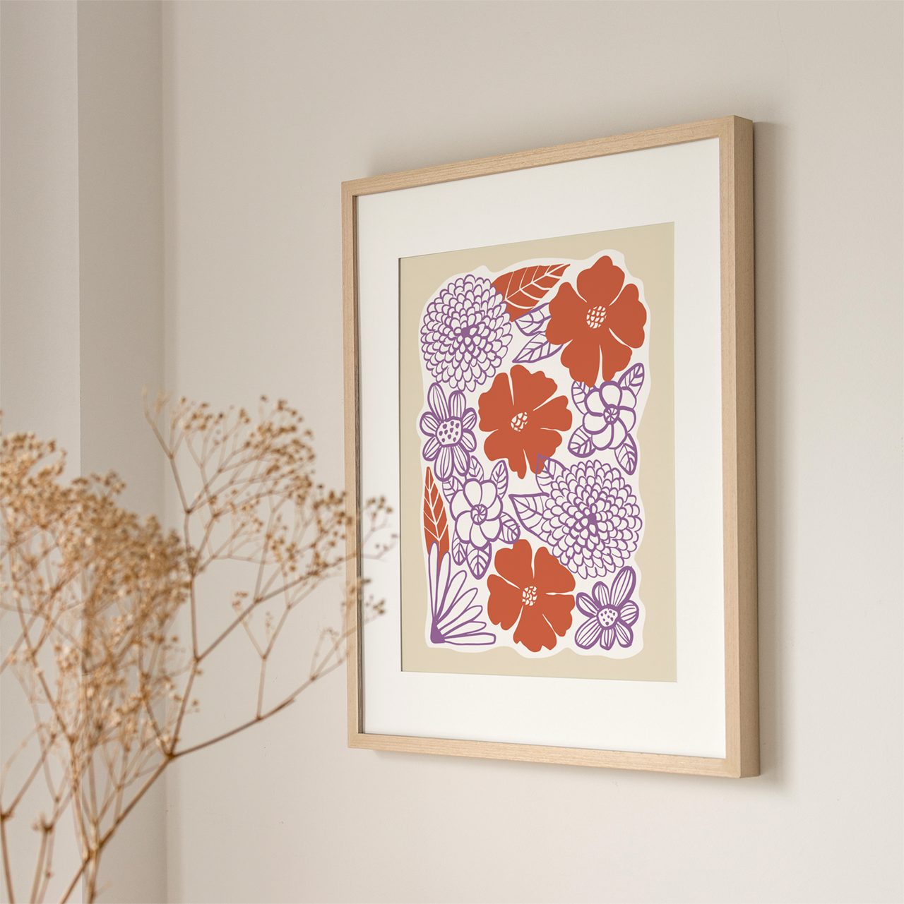 Abstract Botanical No3 | Art Print