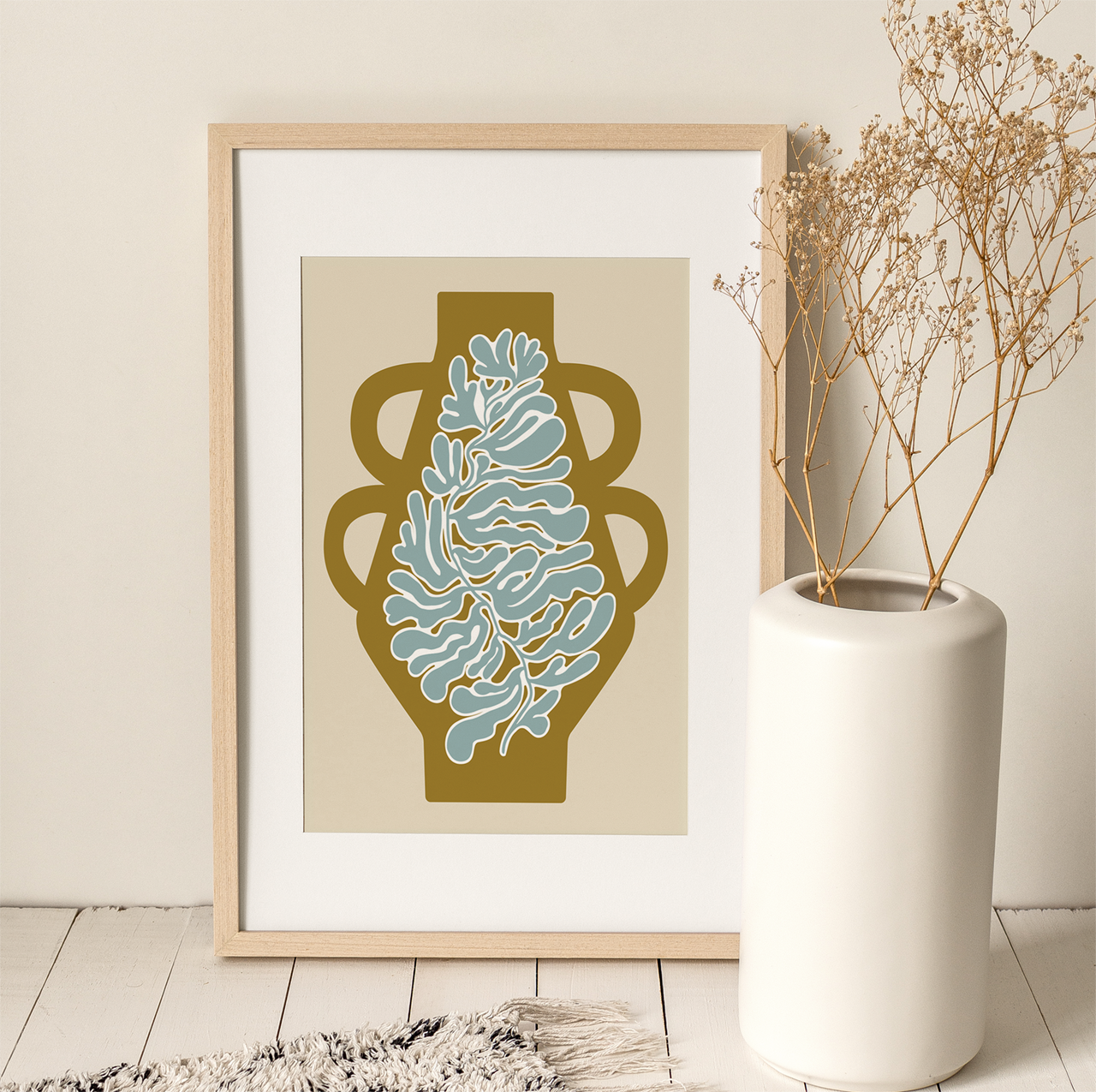 Abstract Botanical No5 | Art Print