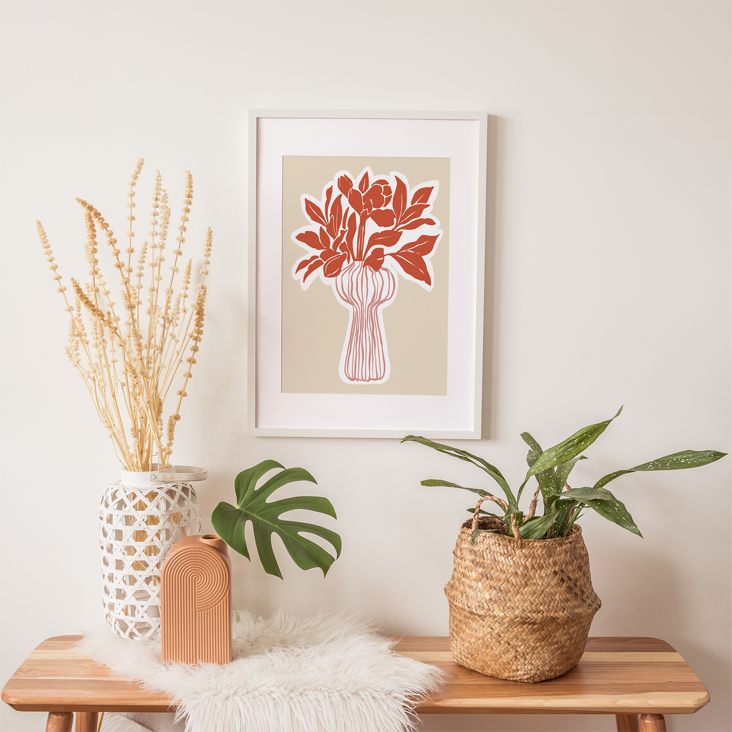 Abstract Botanical No7 | Art Print