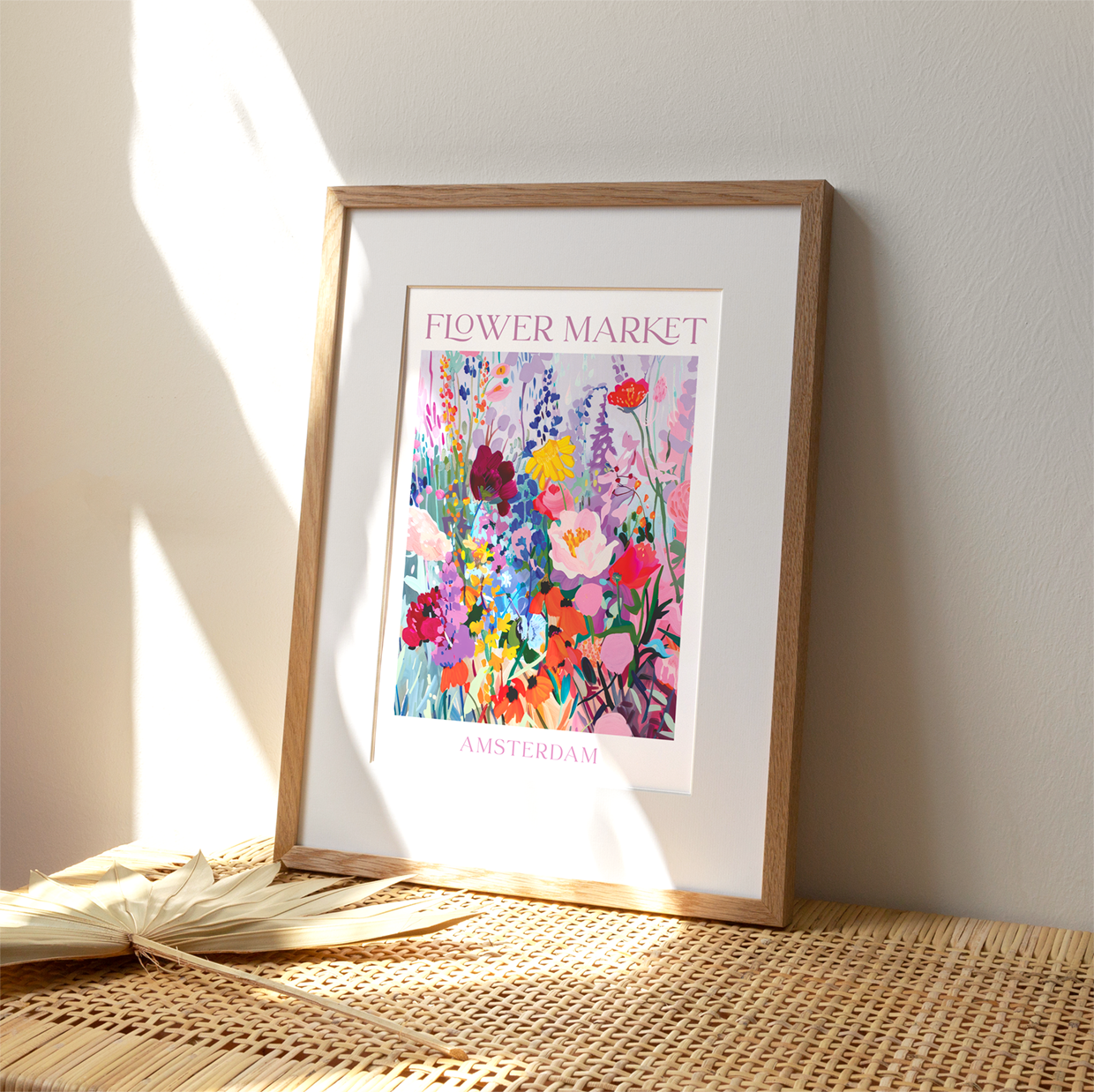 Flower Market Amsterdam | Art Print