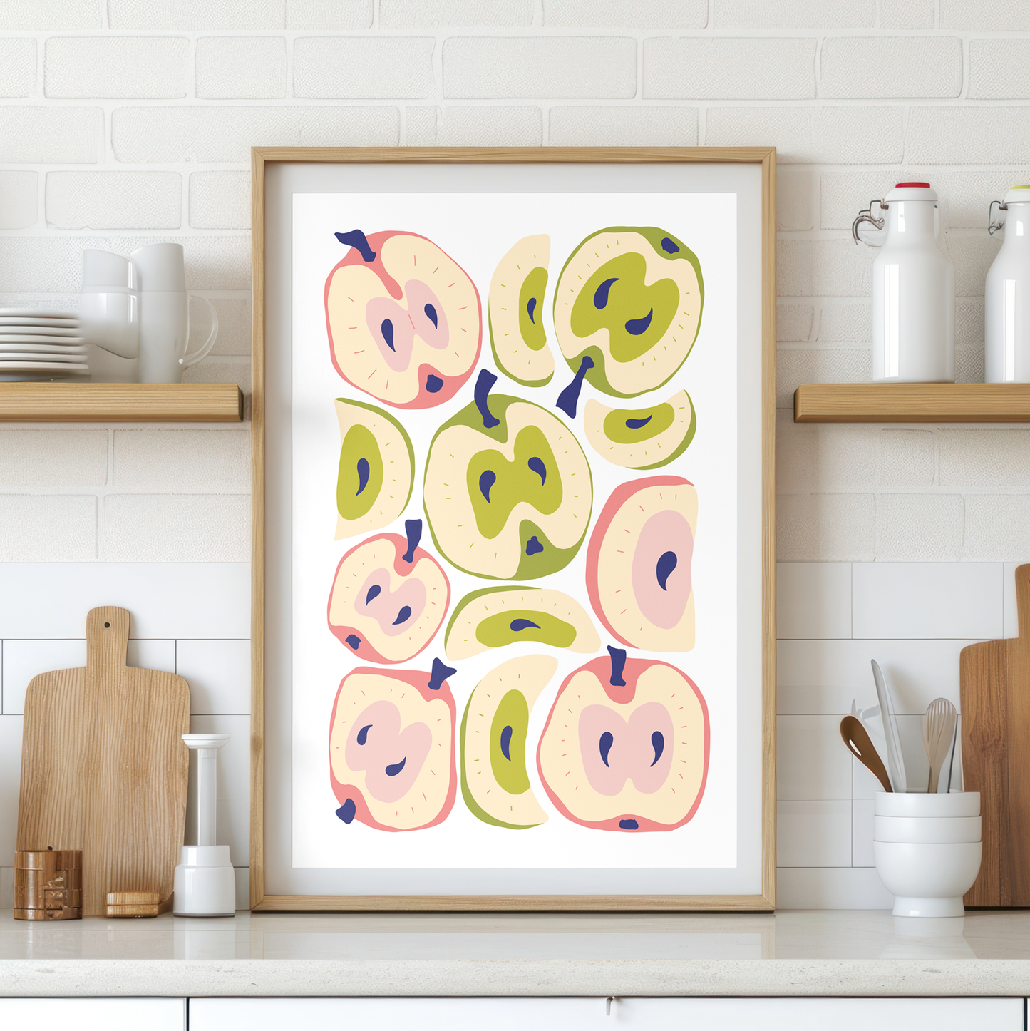 Crisp Apples | Art Print