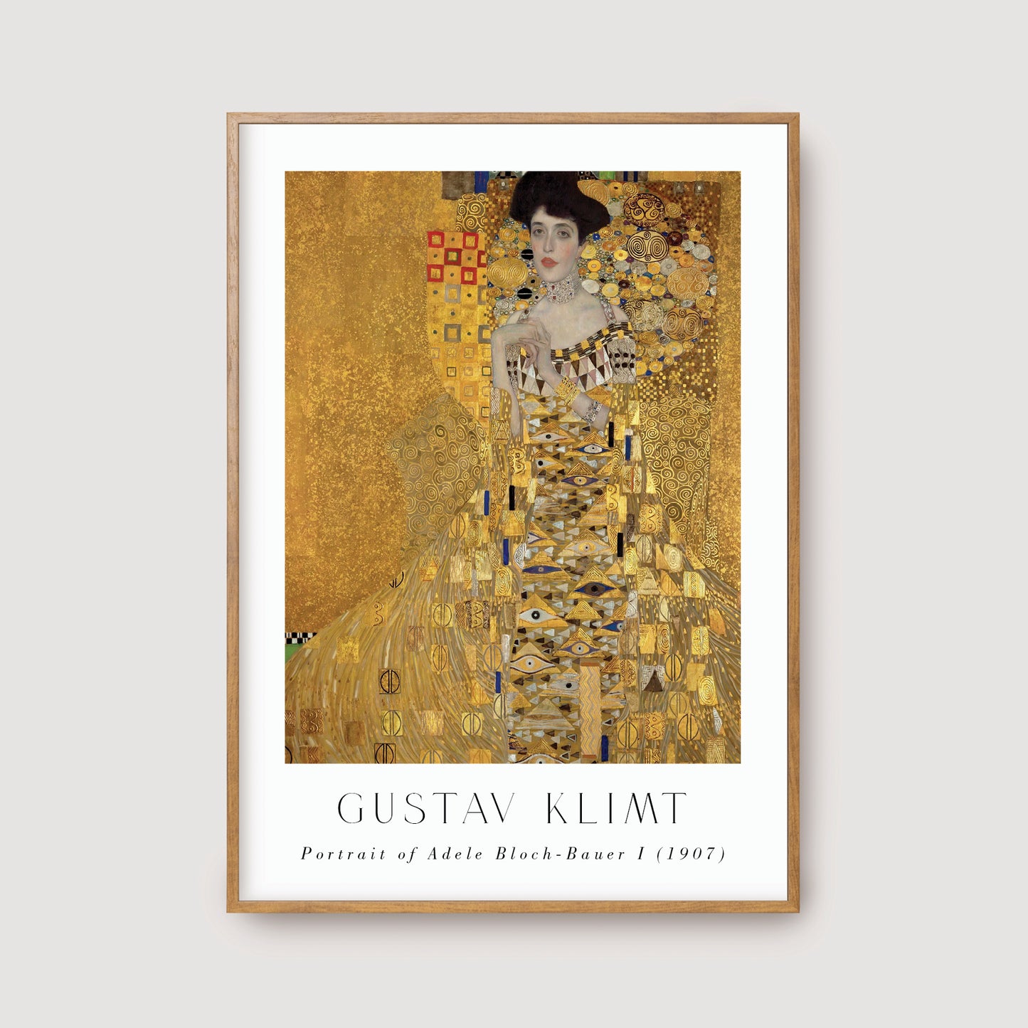 Portrait of Adele | Gustav Klimt | Art Print