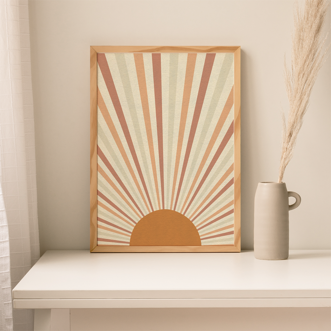 Boho Sunrise | Art Print