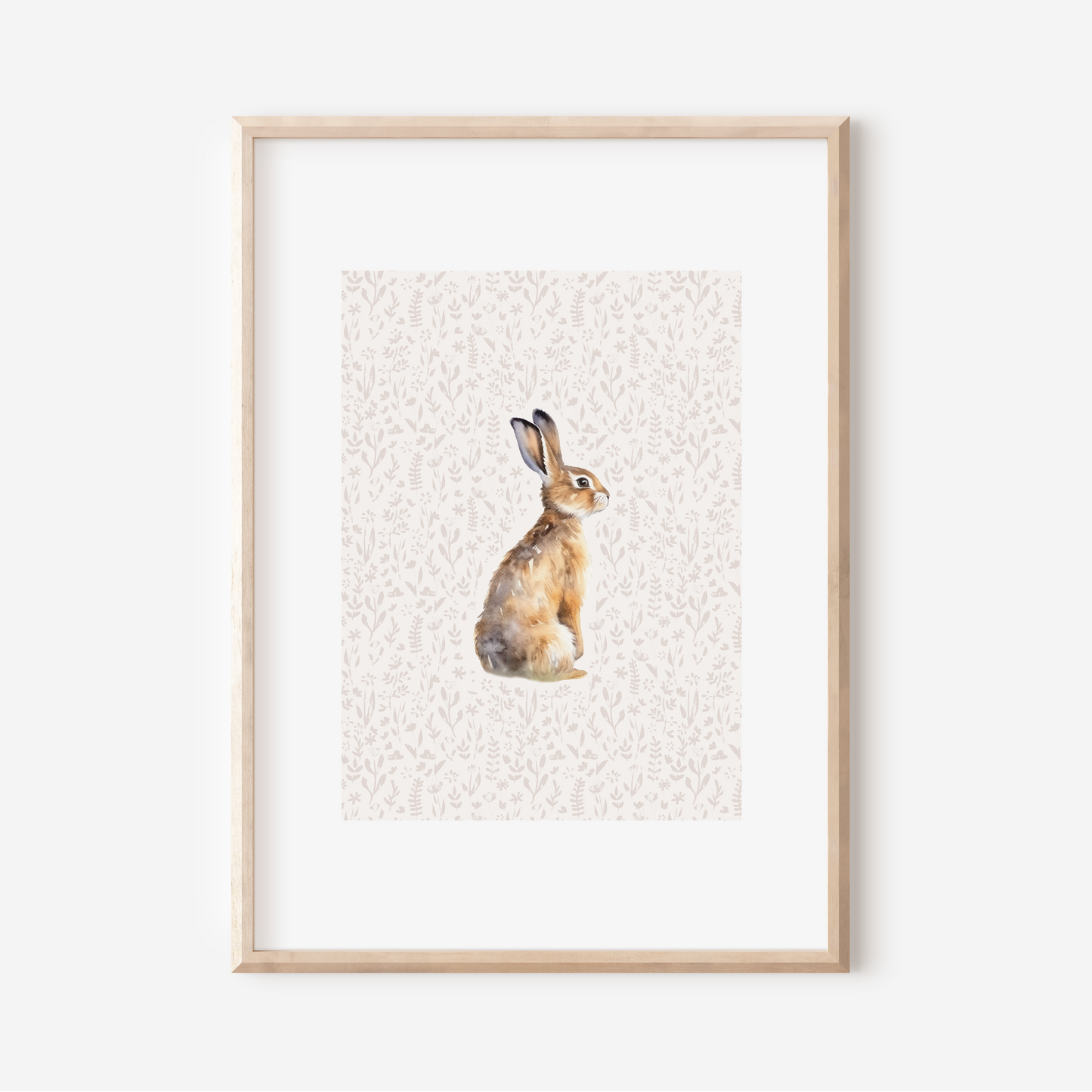 Woodland Bunny | Art Print