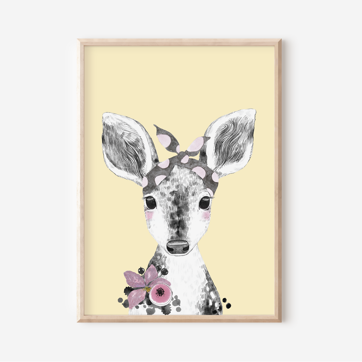 Buttercup Deer | Art Print