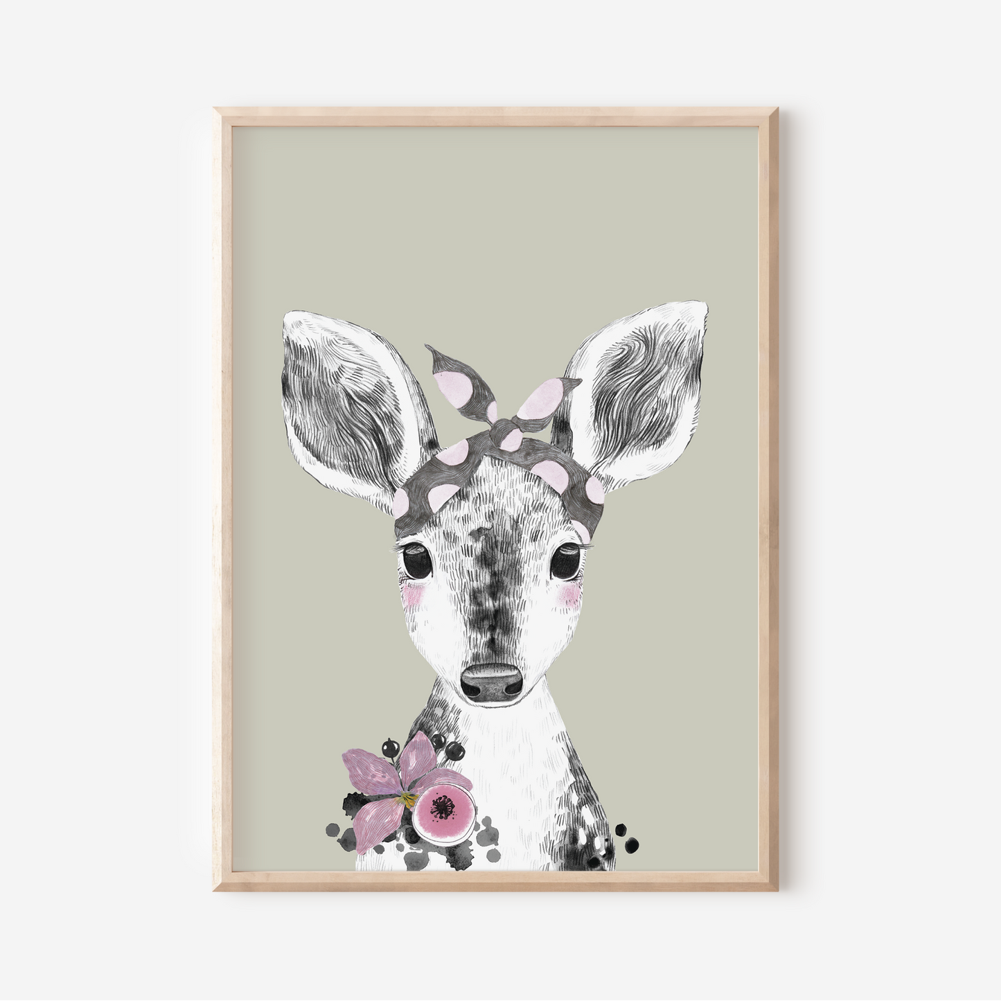 Buttercup Deer | Art Print