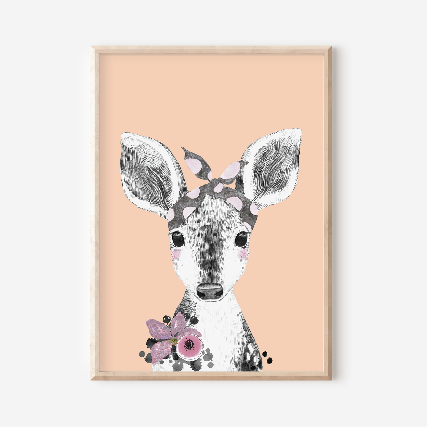 Buttercup Deer | Art Print