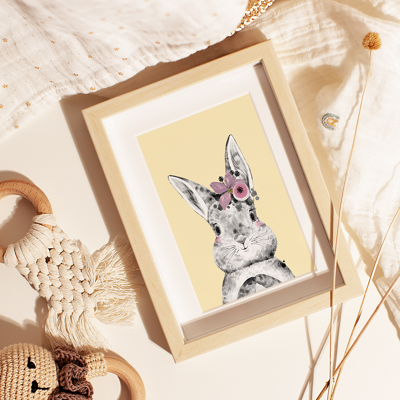 Cinnabun Bunny | Art Print