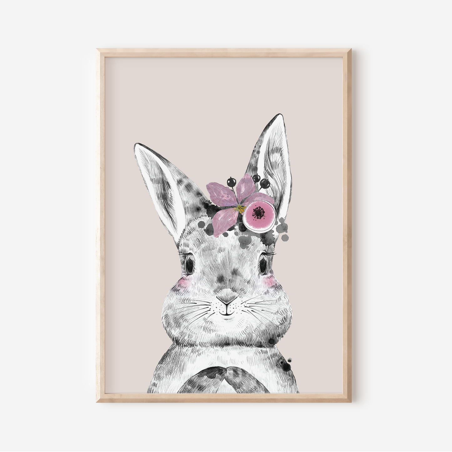 Cinnabun Bunny | Art Print