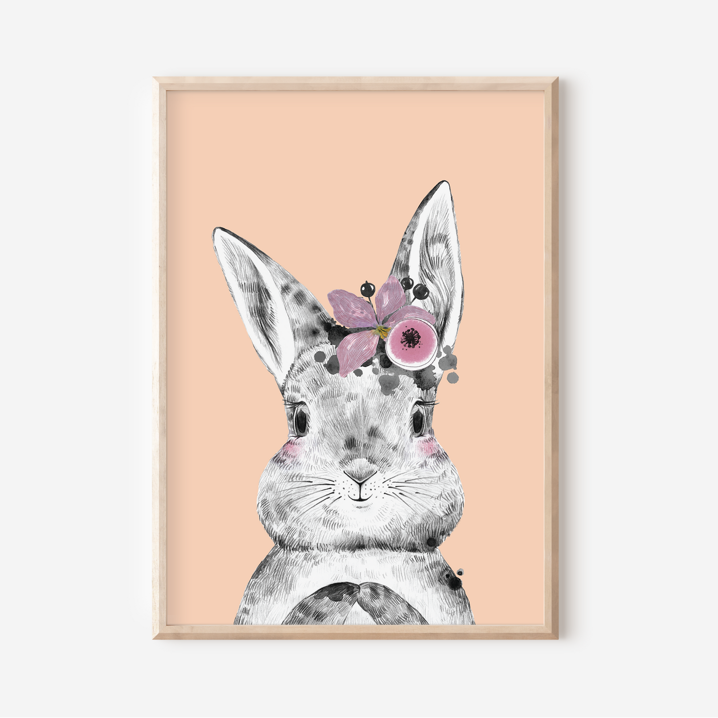 Cinnabun Bunny | Art Print