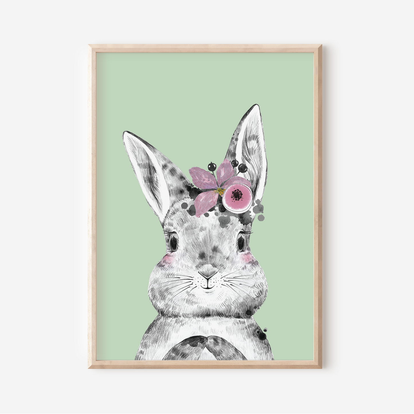 Cinnabun Bunny | Art Print