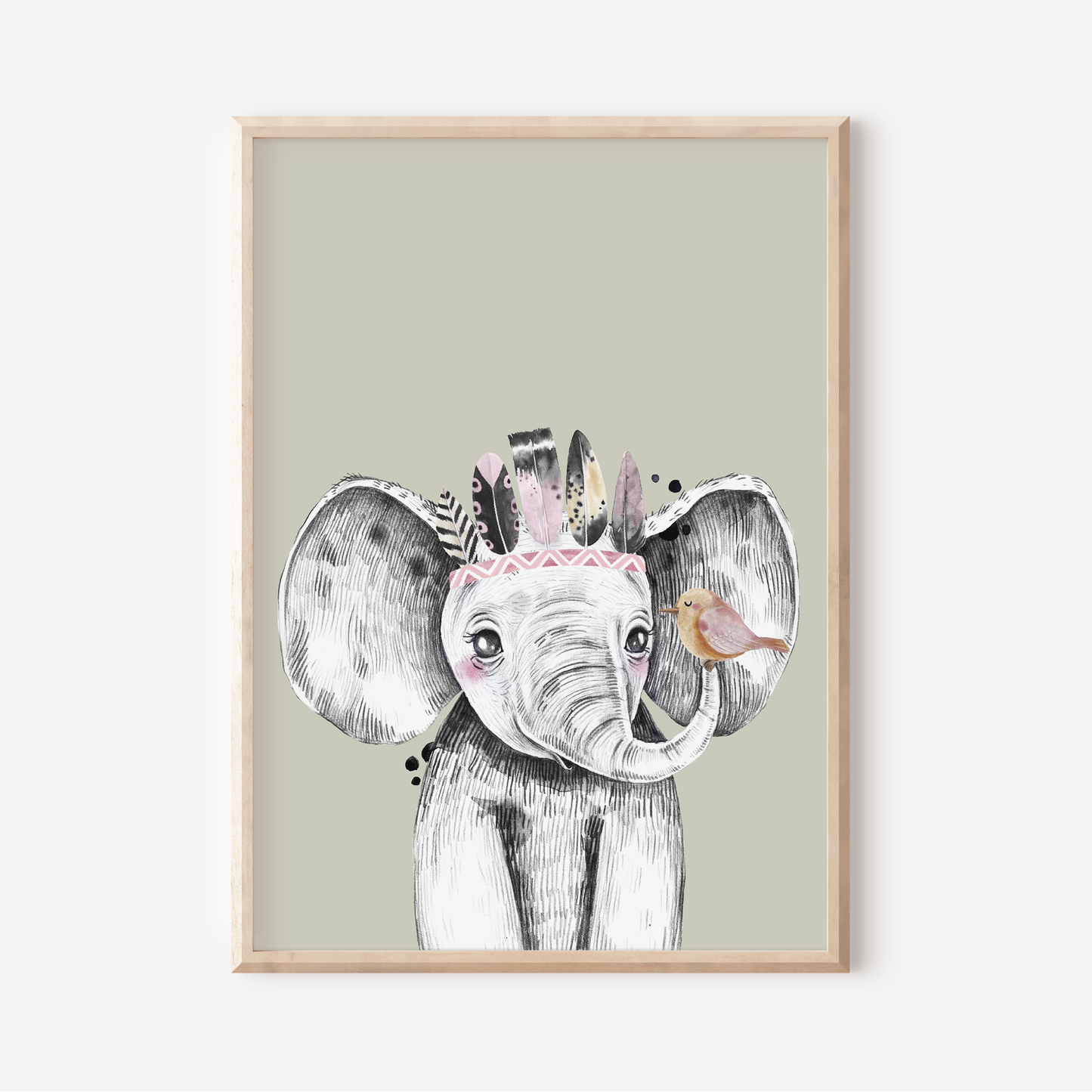 Elle Elephant | Art Print