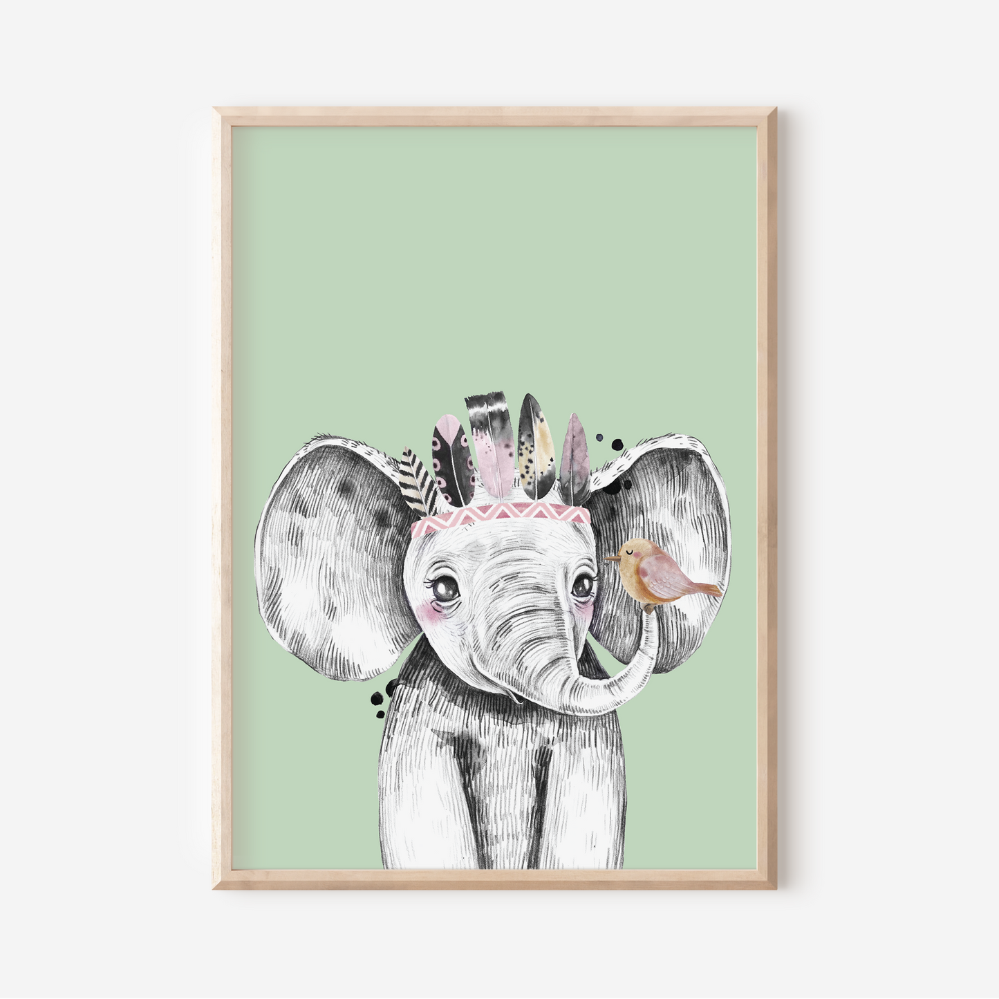 Elle Elephant | Art Print