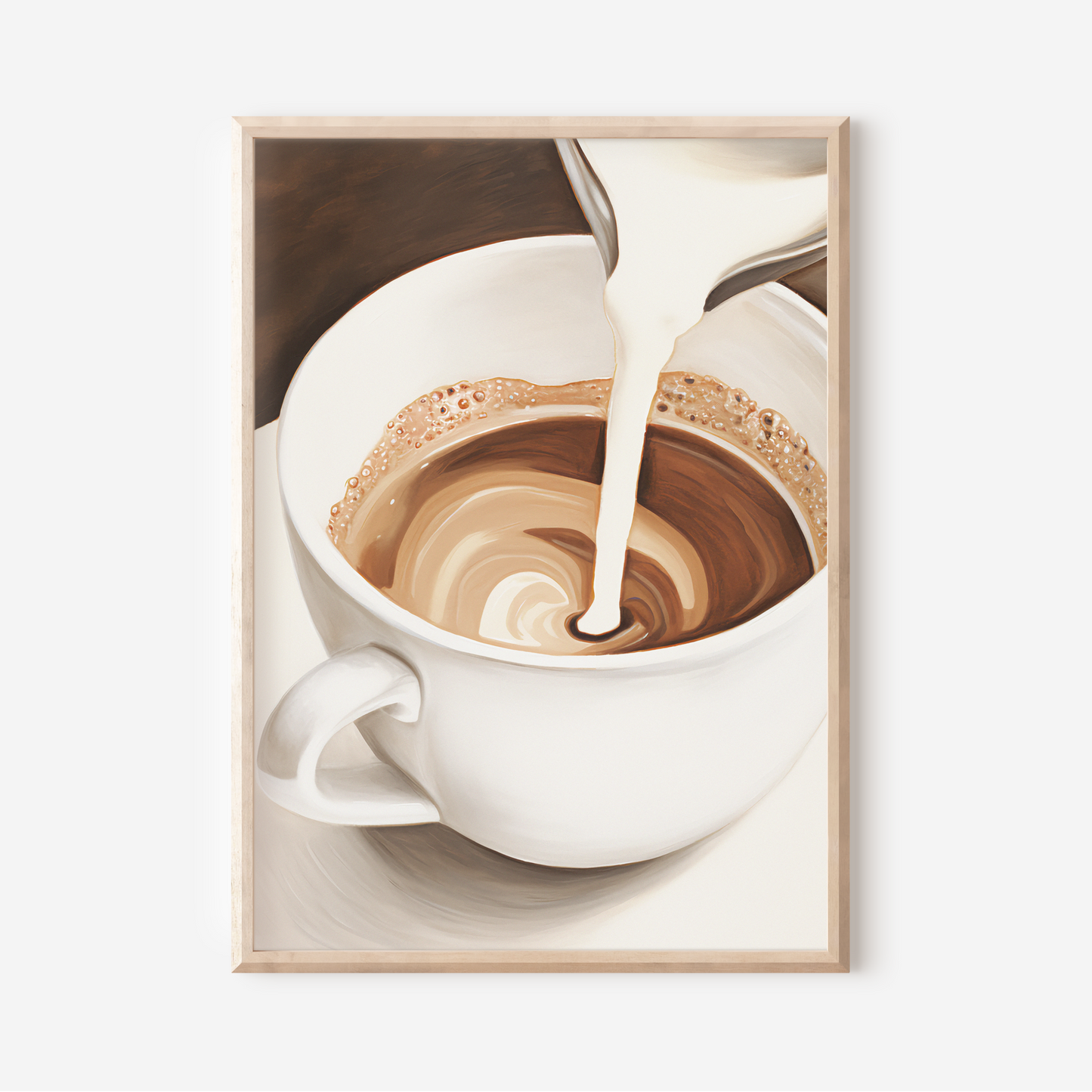 Flat White | Art Print