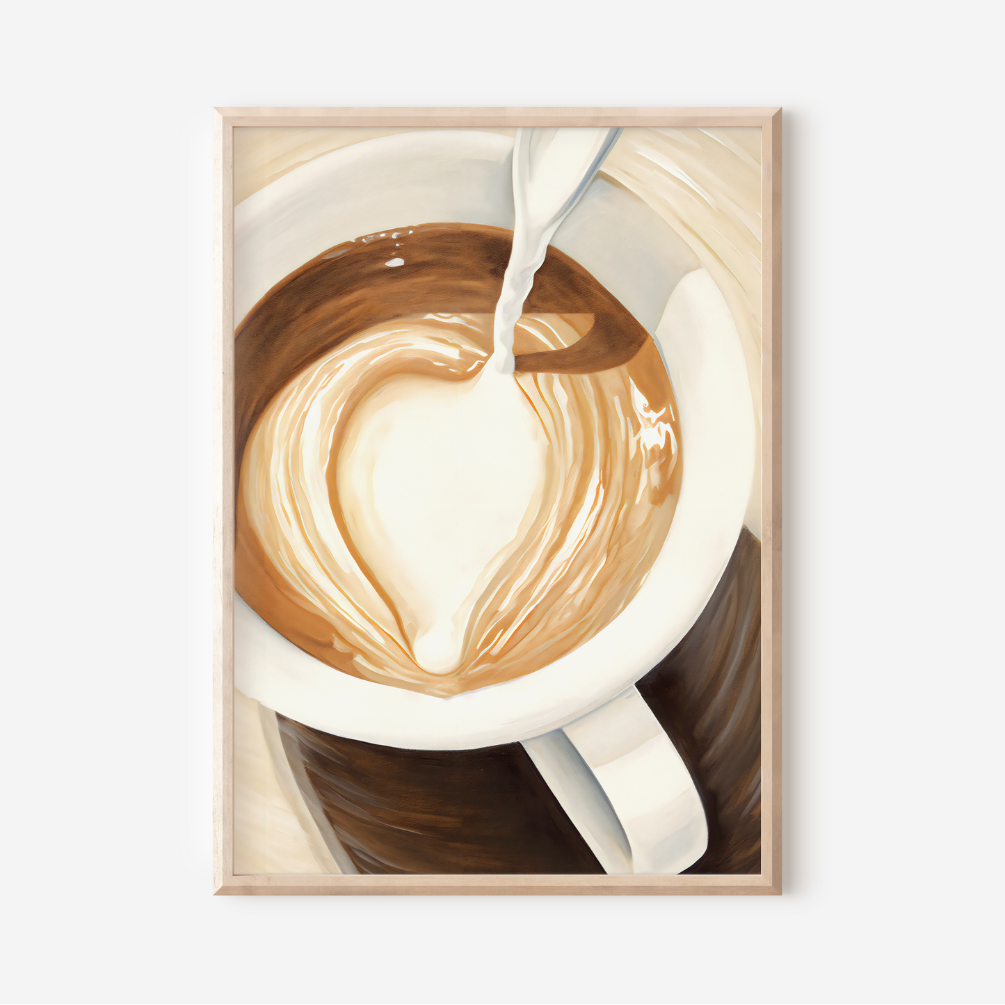Flat White Extra Hot | Art Print