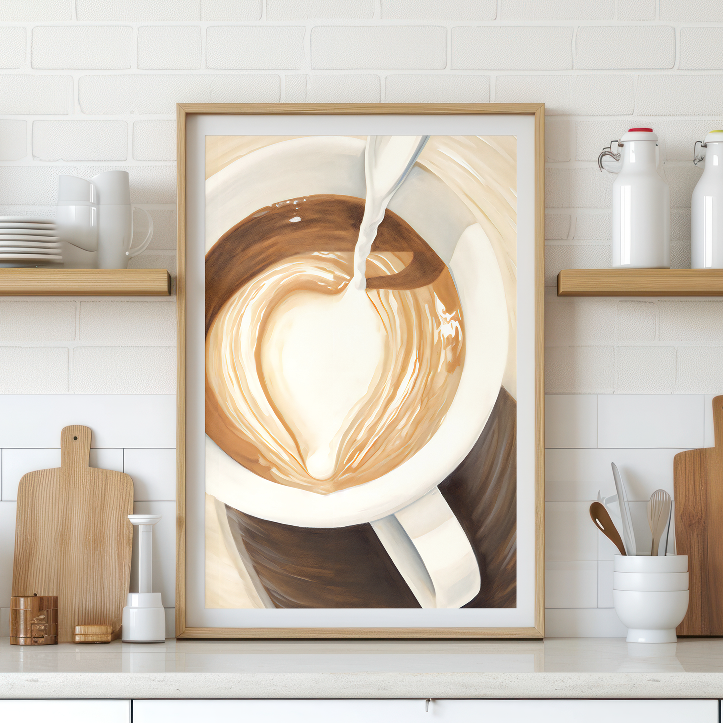 Flat White Extra Hot | Art Print