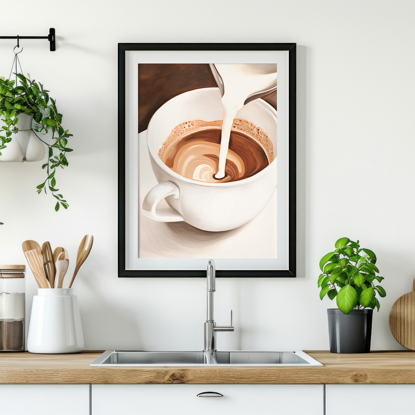 Flat White | Art Print