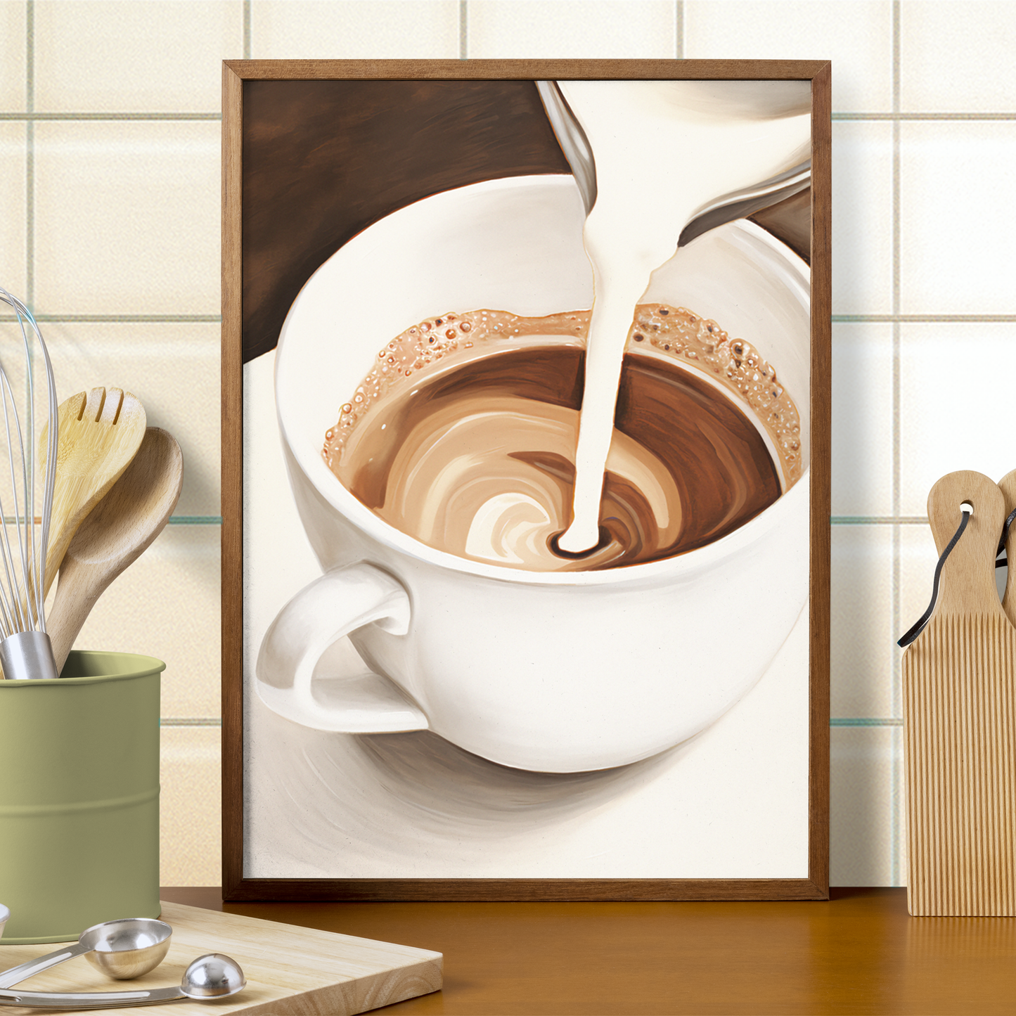 Flat White | Art Print