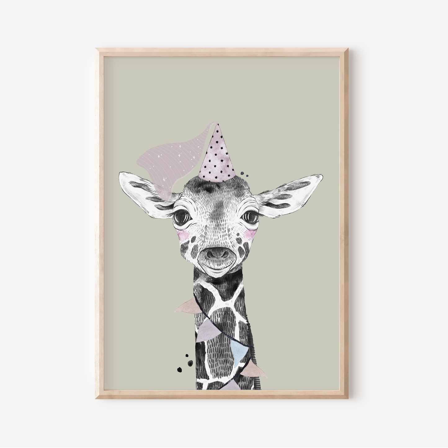 Georgia Giraffe | Art Print
