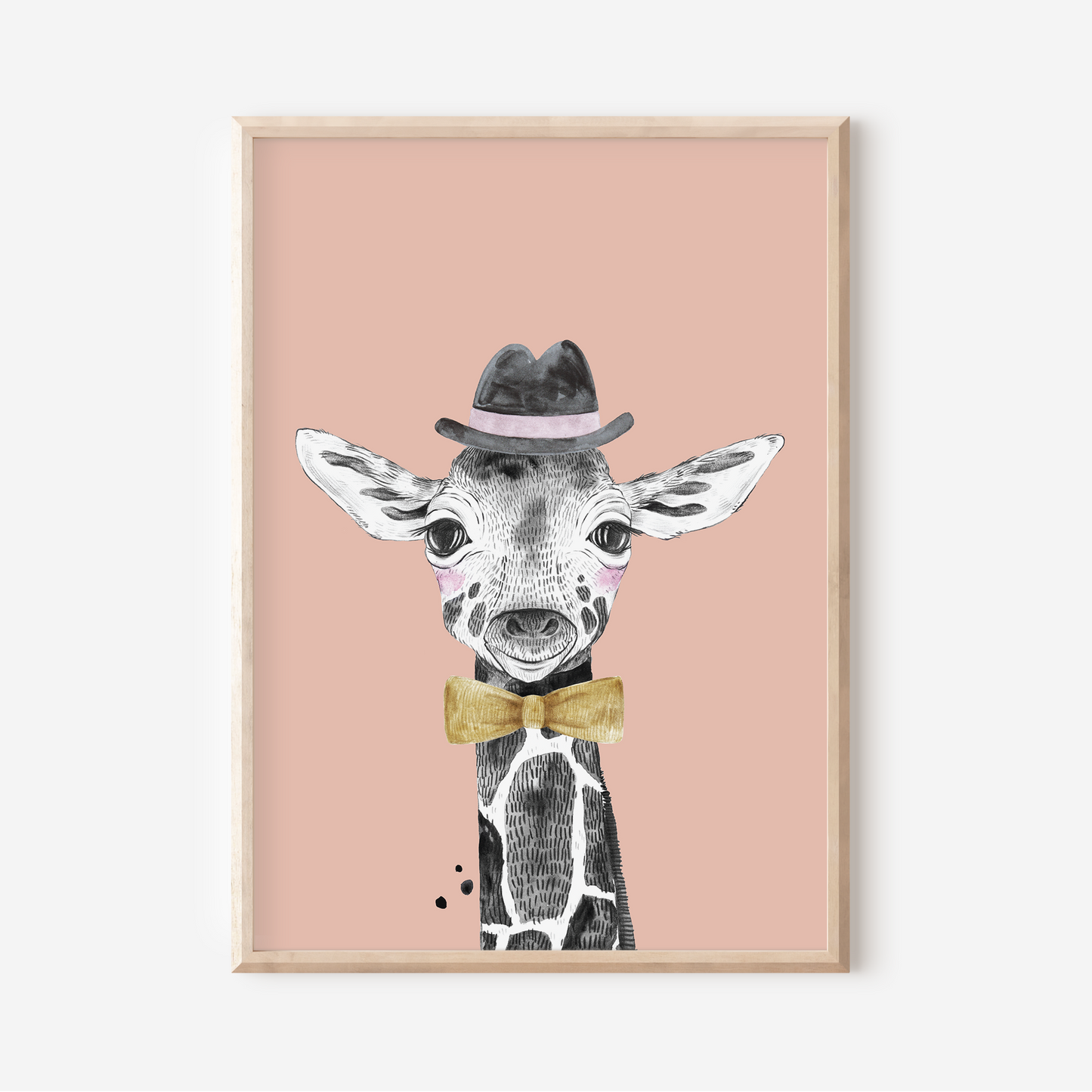 Gus Giraffe | Art Print