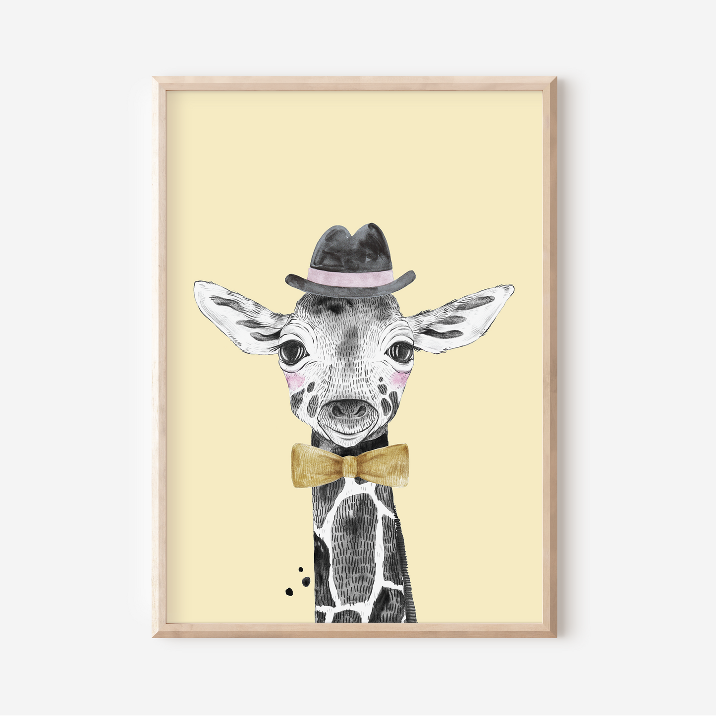 Gus Giraffe | Art Print
