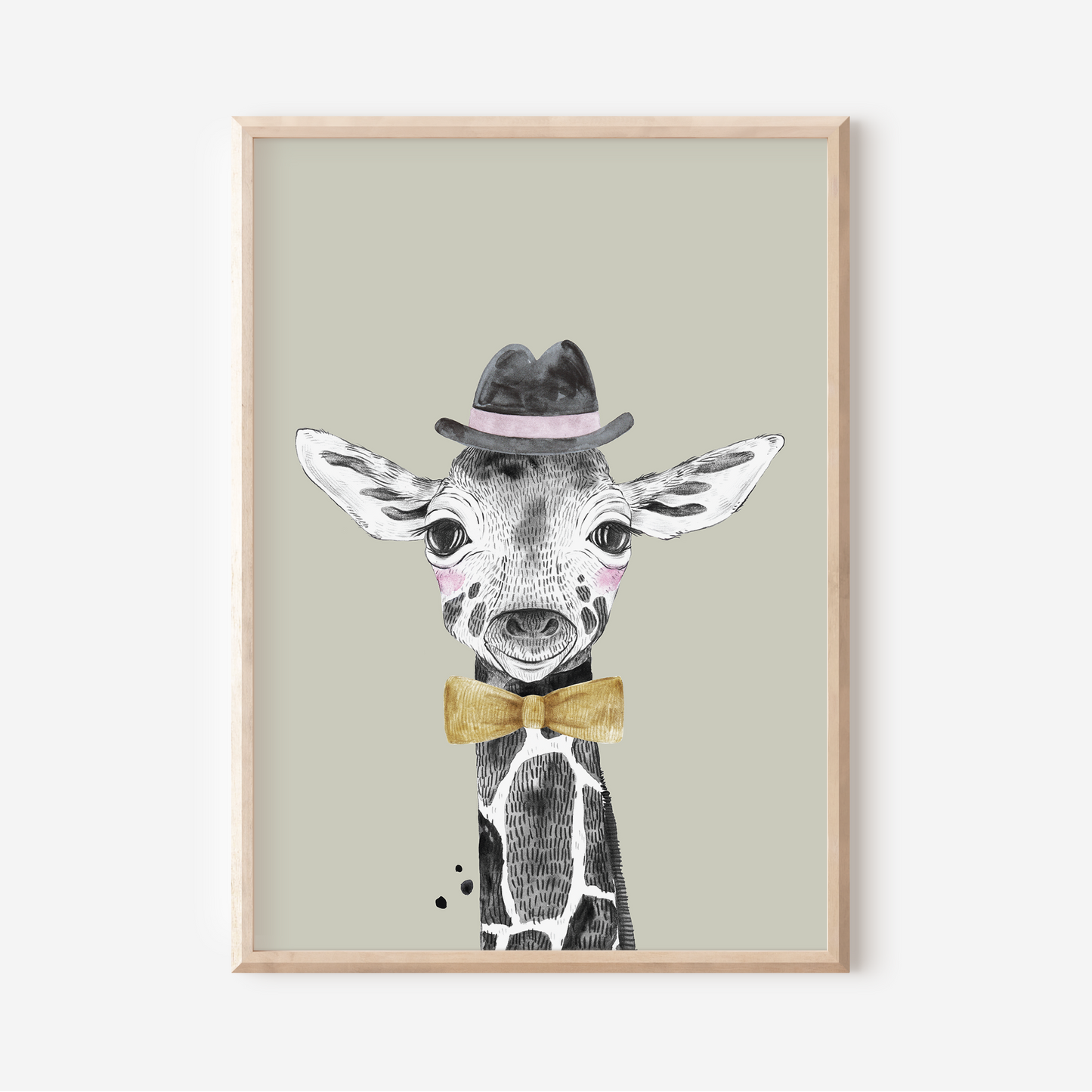 Gus Giraffe | Art Print