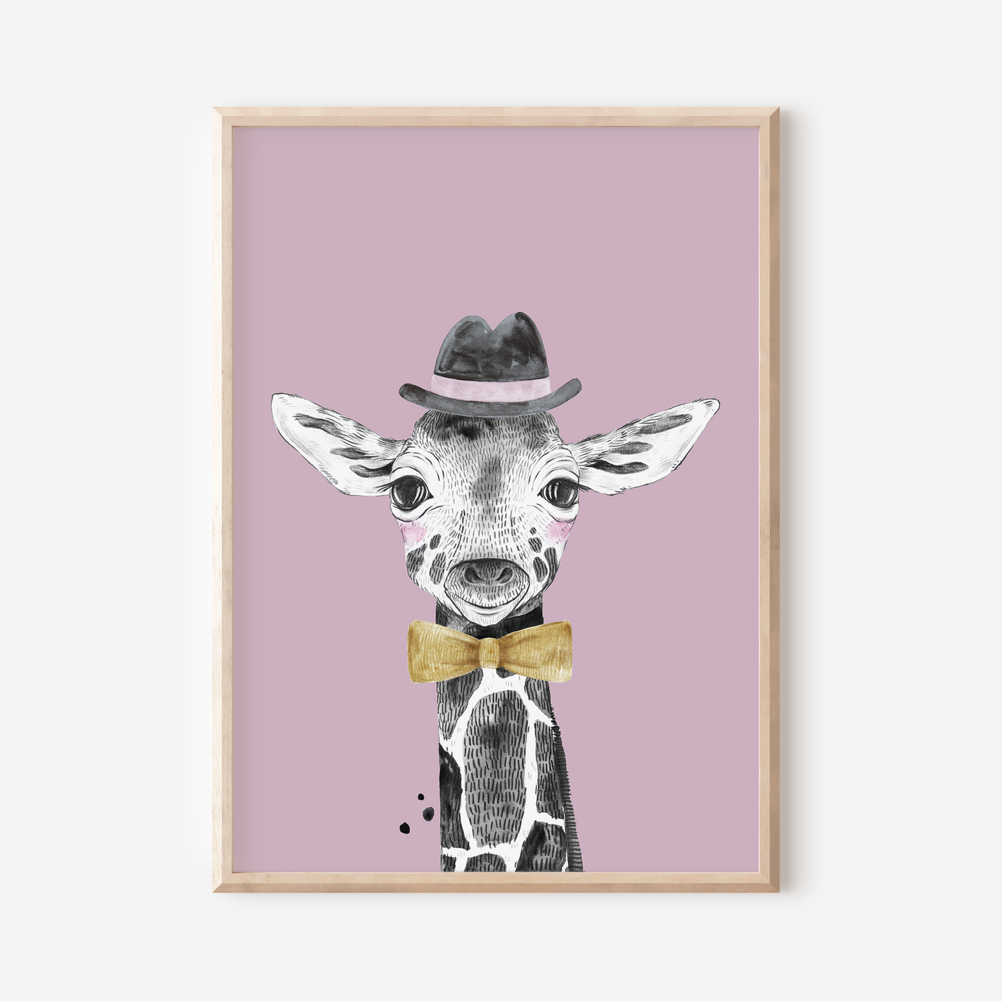 Gus Giraffe | Art Print