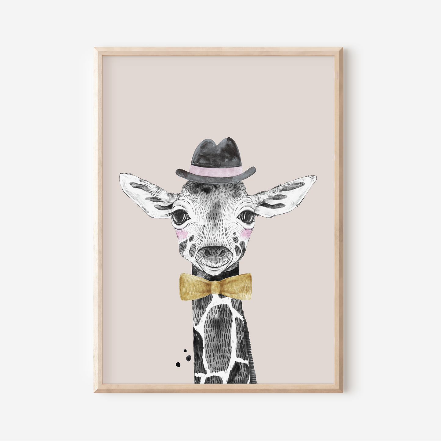 Gus Giraffe | Art Print