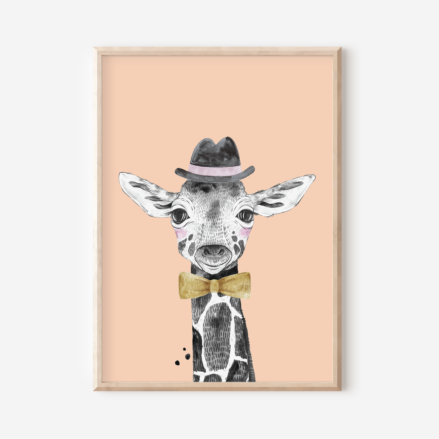 Gus Giraffe | Art Print