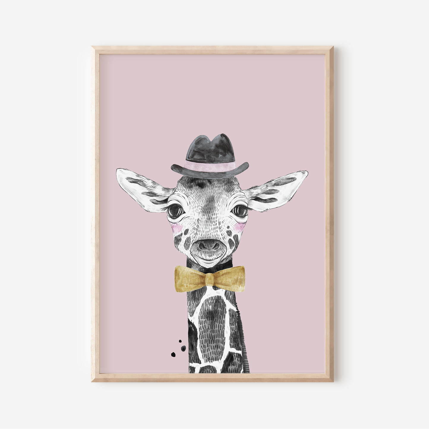 Gus Giraffe | Art Print