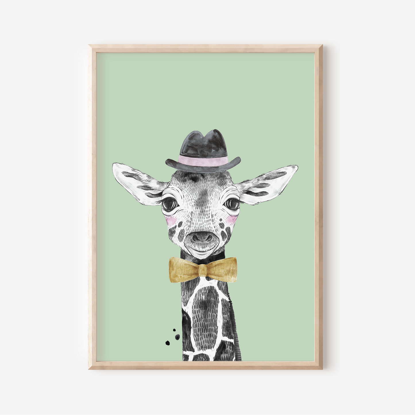 Gus Giraffe | Art Print