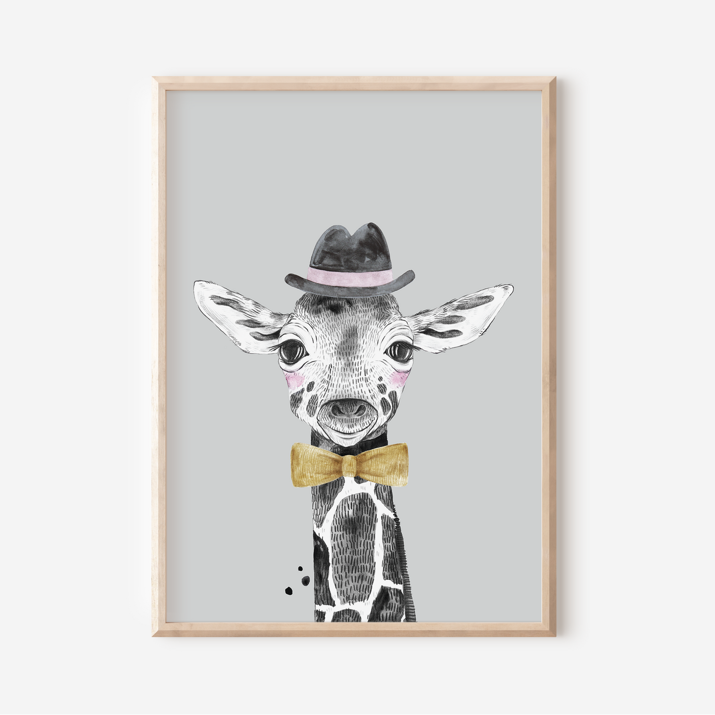 Gus Giraffe | Art Print