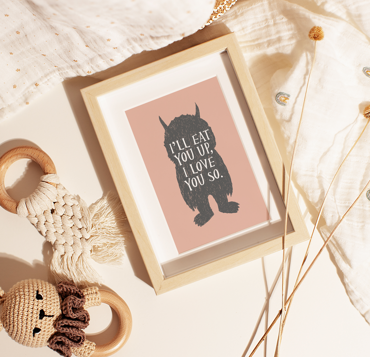 I'll Eat You Up, I Love You So | Art Print