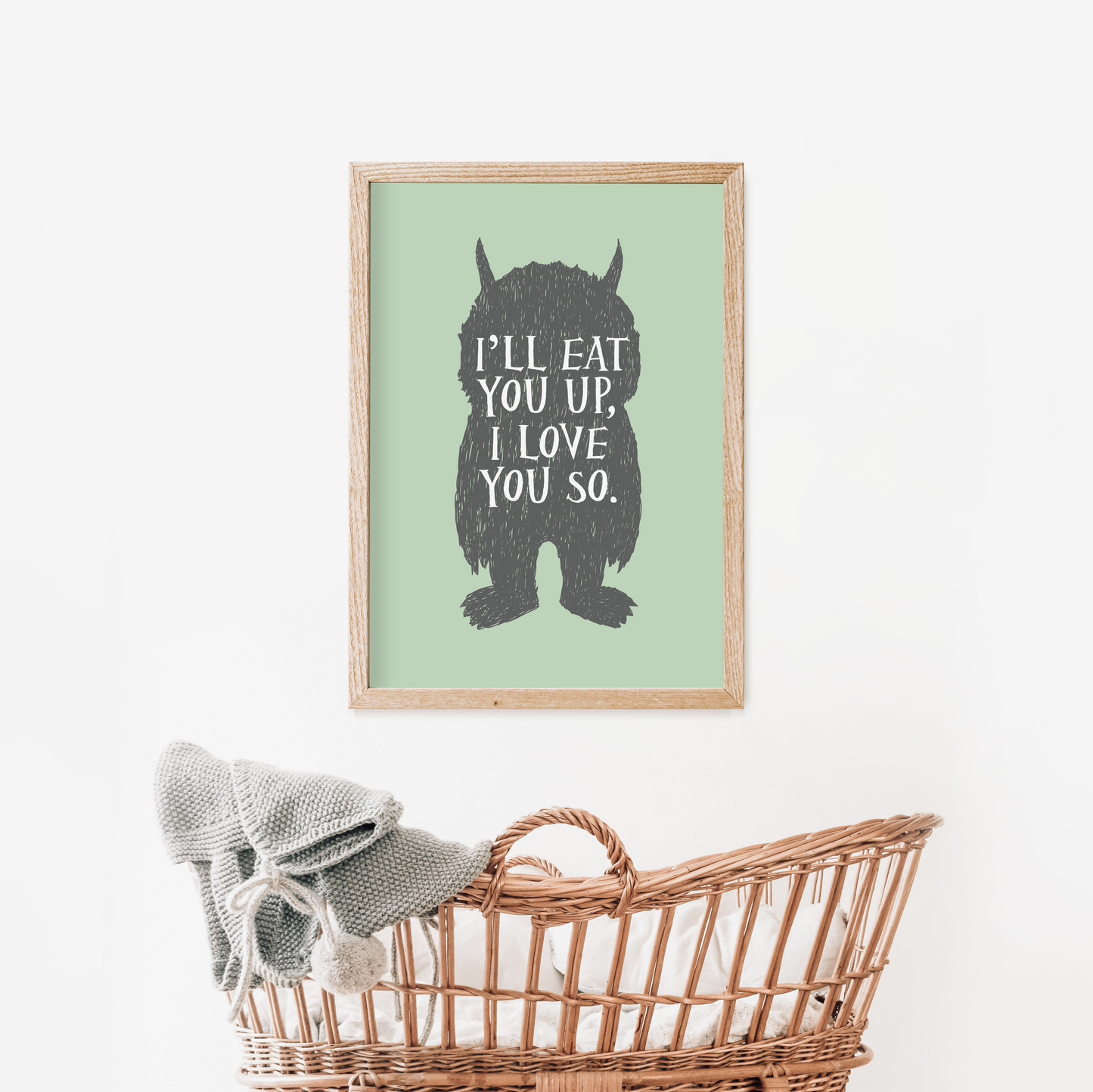 I'll Eat You Up, I Love You So | Art Print