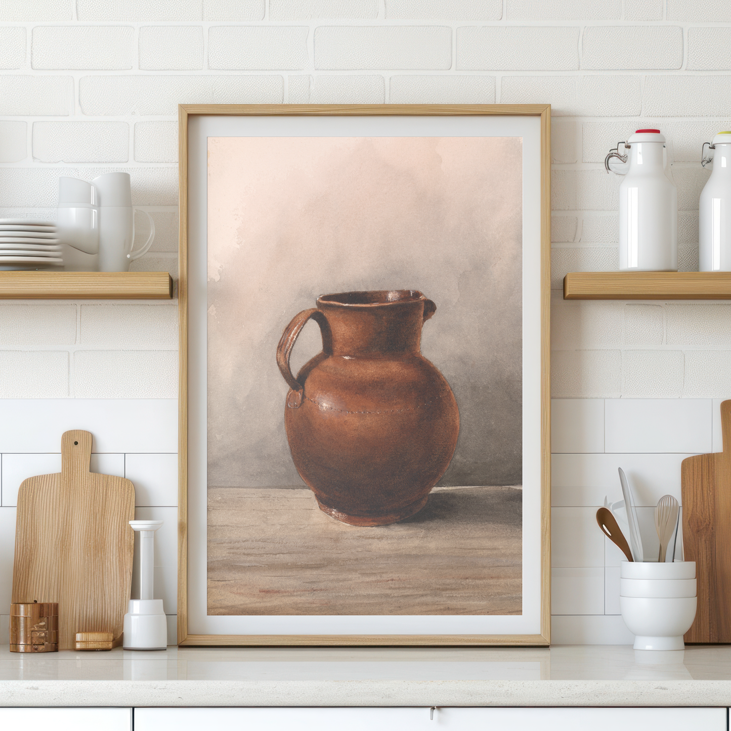 Still Life: A Jug by George Jackson | Art Print