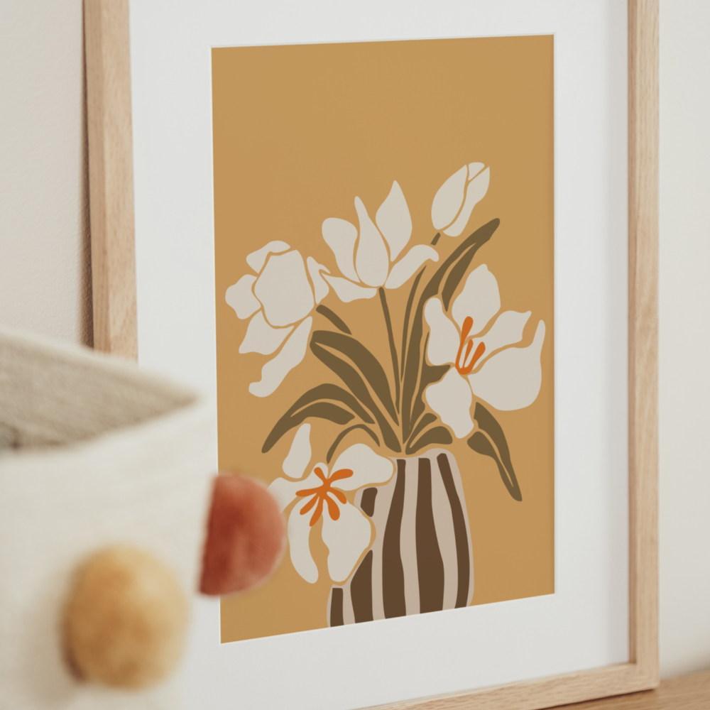 Abstract Botanical No18 | Art Print