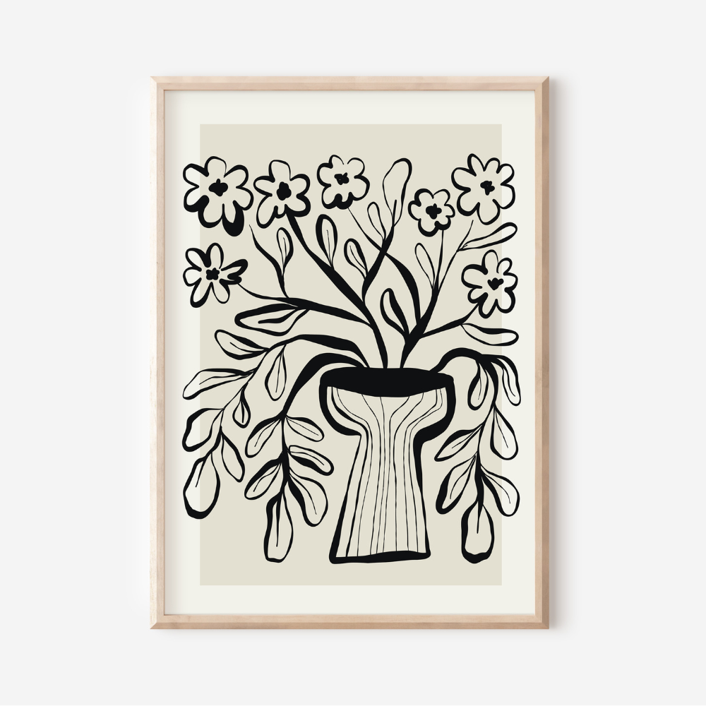 Abstract Botanical No13 | Art Print