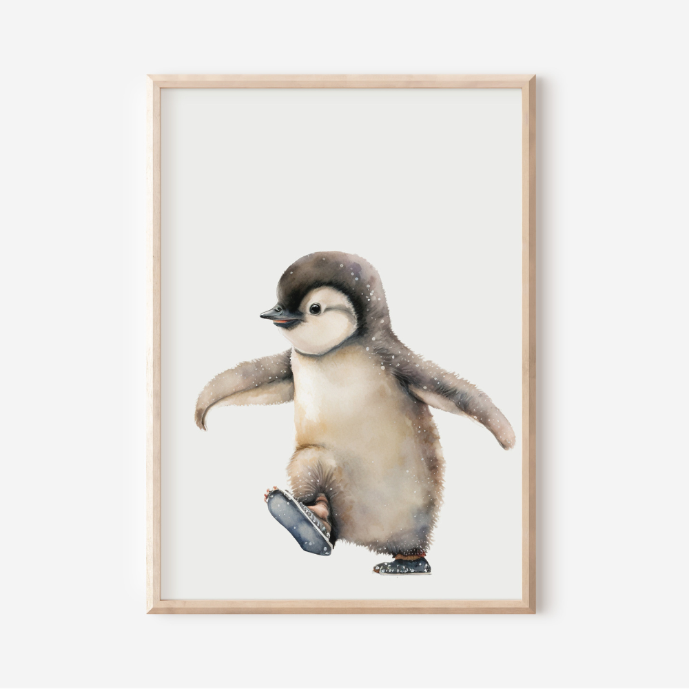 Pebbles the Penguin | Art Print