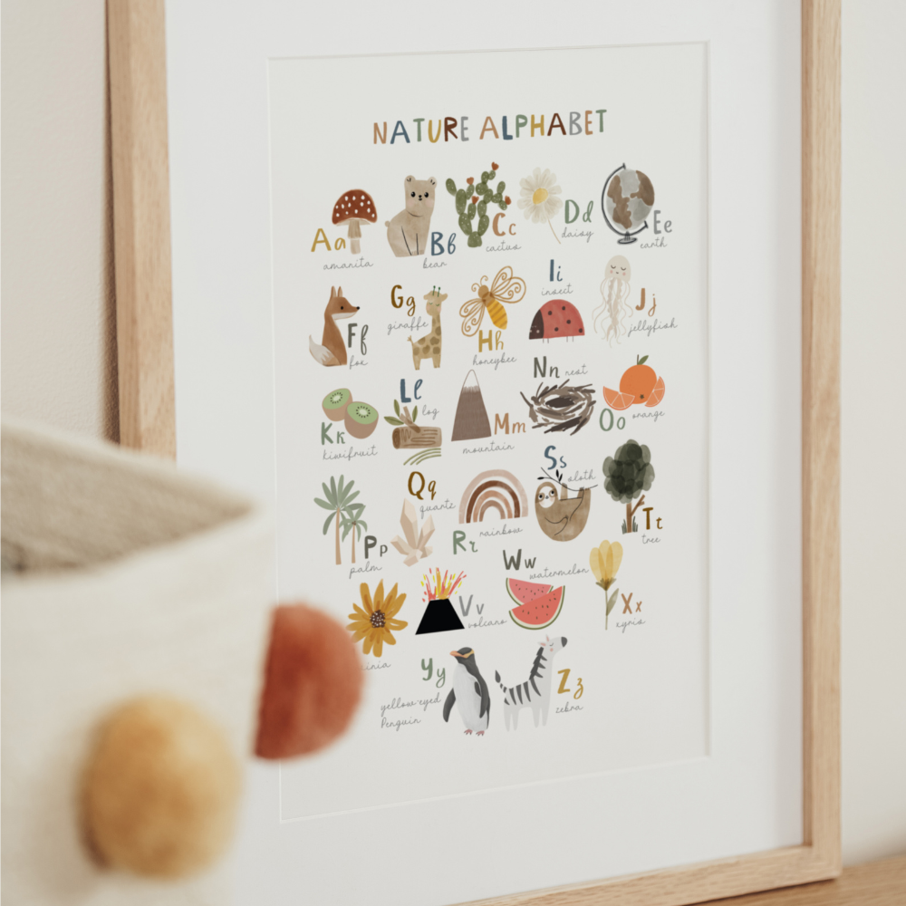 Nature Alphabet | Art Print